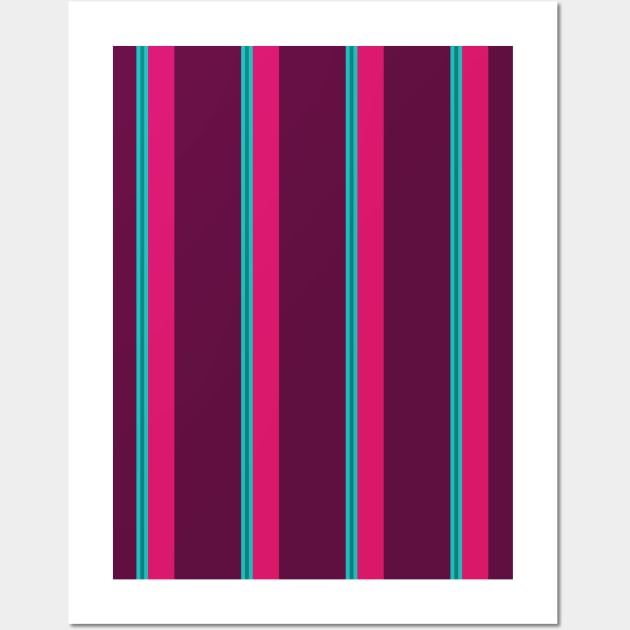 Stripes Pattern 010#001 Wall Art by jeeneecraftz